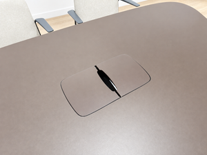 table de réunion EFG HideTech passe câble 2