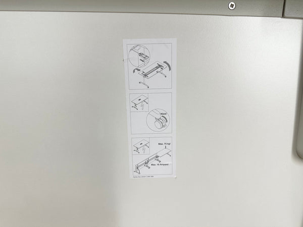 table pliante Steelcase notice